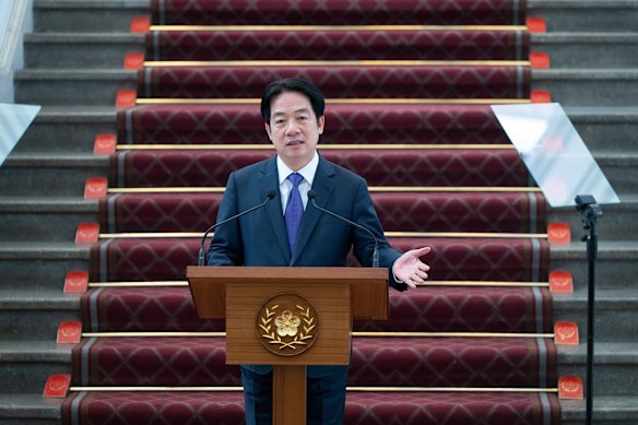 President of Taiwan Lai Ching-te.