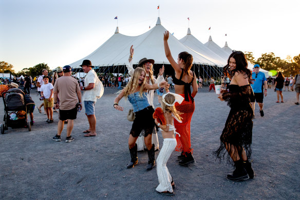 Crowds for the 34th festival were down on last year, but at least the sun shone.