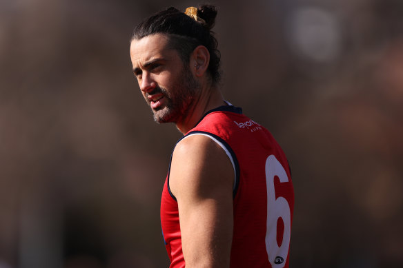 Brodie Grundy is at his third club in as many seasons having been traded in consecutive trade periods. 