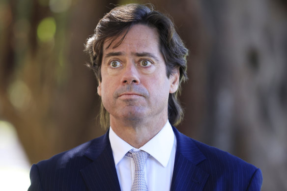 AFL chief Gillon McLachlan.