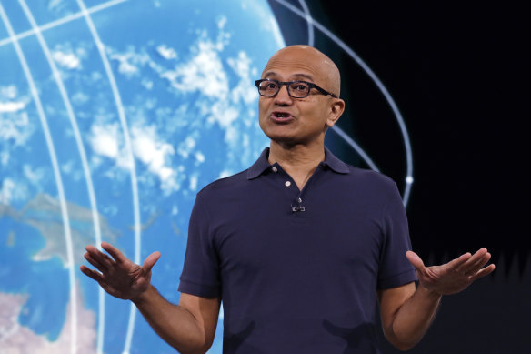 Microsoft CEO Satya Nadella said that new AI advances are “going to reshape every software category we know”.