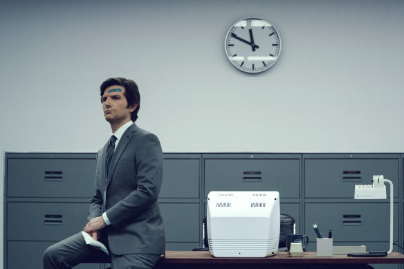 Adam Scott plays a middle manager at the mysterious Lumon Industries in Ben Stiller’s <i>Severance</i>.