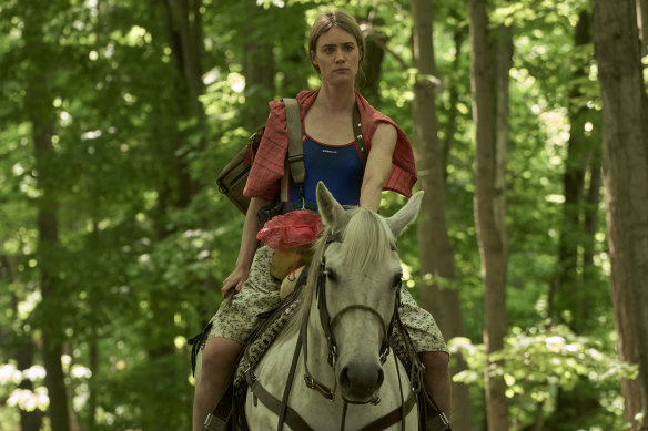 Station Eleven, starring Mackenzie Davis, is based on Emily St. John Mandel’s award-winning novel.