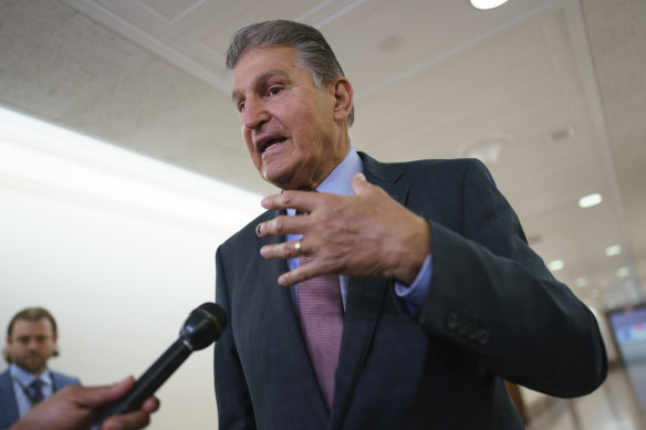 Democratic Senator Joe Manchin.