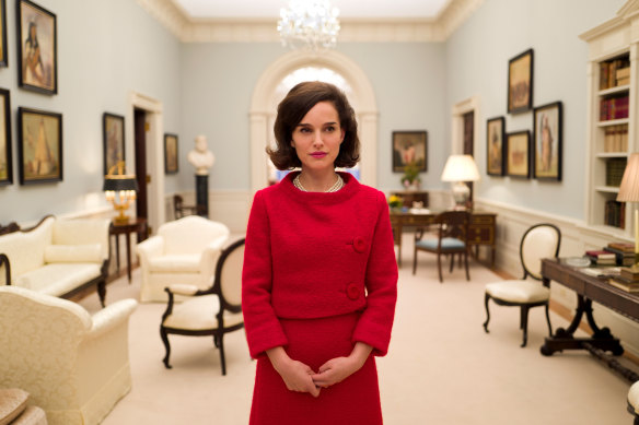 Natalie Portman as Jacqueline Kennedy in Pablo Larrain’s 2016 film Jackie.