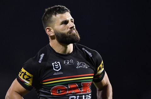 Panthers star Josh Mansour was 'boned' at a restaurant called the Abattoir Blues.
