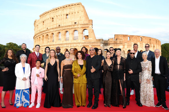 Universal Pictures presents the “FAST X Road To Rome” at Colosseo.