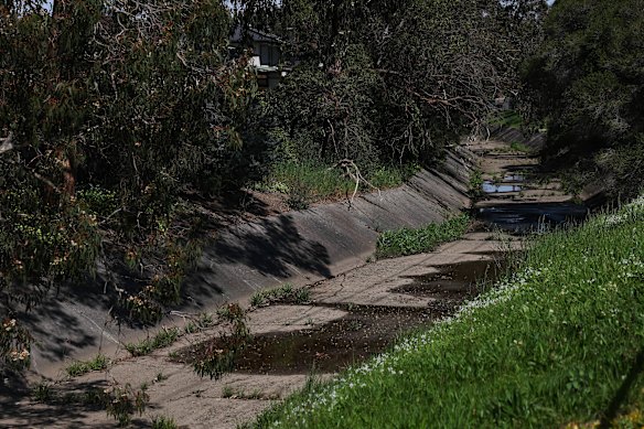 Tarralla Creek would be rejuvenated under the 20-minute neighbourhood plan.