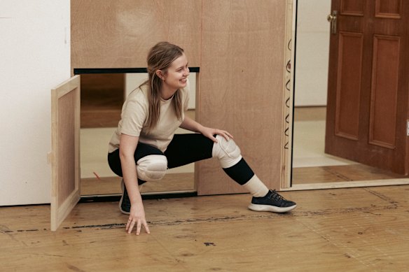 Angourie Rice during rehearsals for My Sister Jill: “I loved that it was a true ensemble piece.″⁣