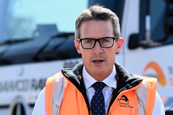 Sydney Trains chief executive Matt Longland last Friday.