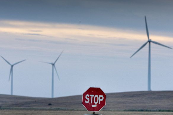 Wind power must quadruple to meet the government’s 2035 climate target. 