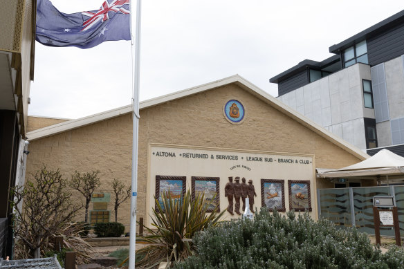 The exterior of the Altona RSL.