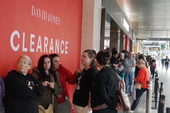 Australians are expected to spend a record $24 billion during the post-Christmas sale frenzy. 