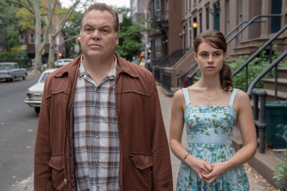 The Nitty Gritty Vincent D'Onofrio and Lucy Fry in Godfather of Harlem on Stan.