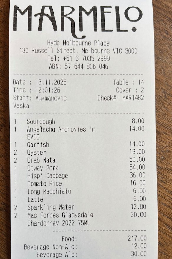 Recepção de almoço em Marmelo com o prefeito Nick Reece.