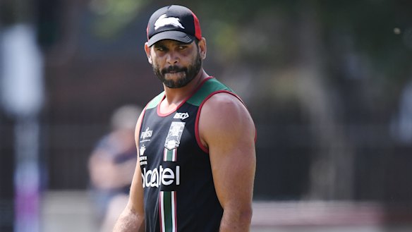 Brave stand: South Sydney skipper Greg Inglis has had enough of racism in football.