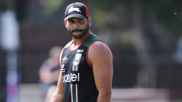 Brave stand: South Sydney skipper Greg Inglis has had enough of racism in football.