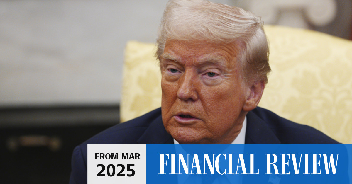 Donald Trump tariffs: US president settles 25 per cent levy on Canadian ...