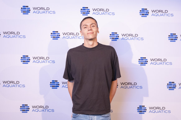 David Popovici stands 190cm tall and has a wingspan of 205cm.
