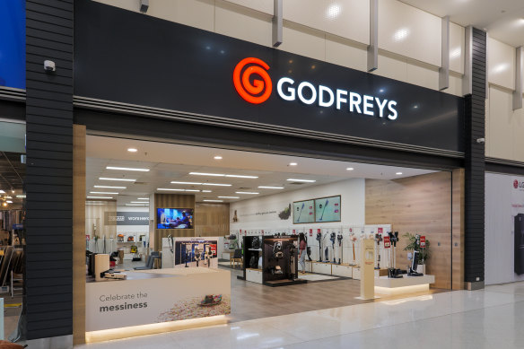 A Godfreys store in the Sydney suburb of Auburn.