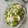 Tip: tear the burrata straight onto the platter.