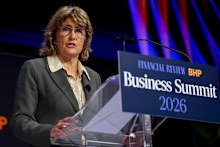 Michele Bullock at the Business Summit.