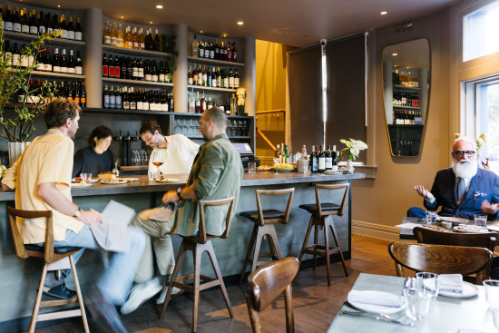 Suze is designed for quick, casual visits that might spill over into dinner.