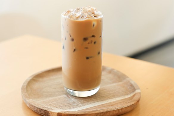 Cambodian iced coffee.