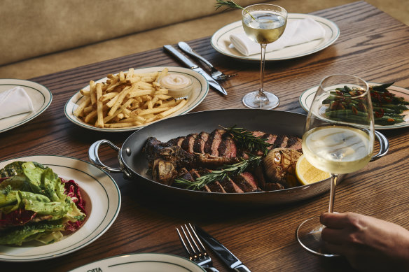 Bistecca alla fiorentina will be on the opening menu at Carlotta in Canberra.