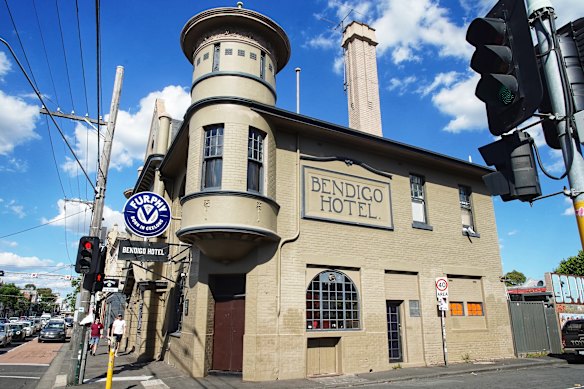 Collingwood’s Bendigo Hotel.