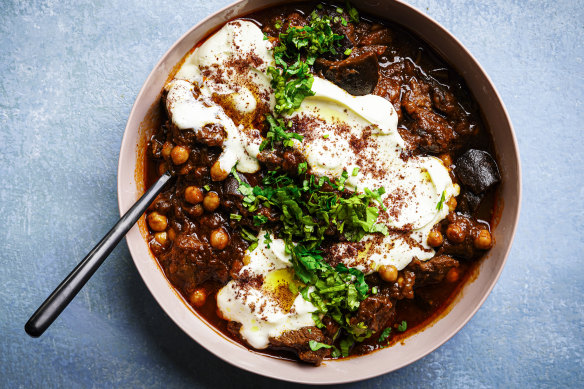 This Persian-style stew relies on sumac in place of hard-to-find black limes.