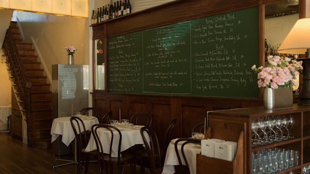 Inside Bar Carnation in the former Gerald’s Bar site on Rathdowne Street.