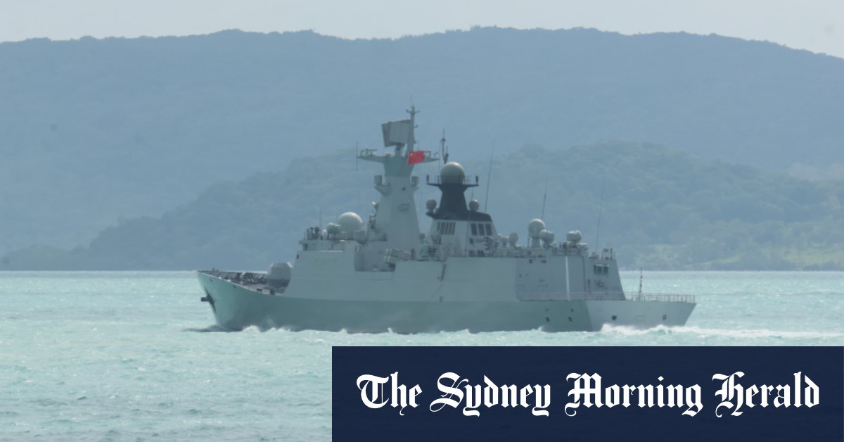 Alarm over flares, Chinese vessels spotted close to Australia
