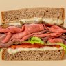 Wagyu roast beef sandwich.