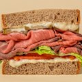 Wagyu roast beef sandwich.