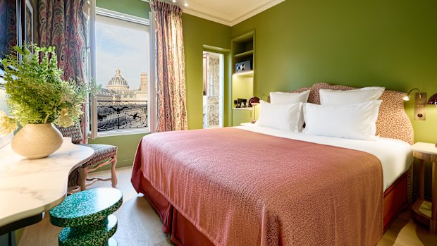 The rooms may be on the small side but they evoke a cosy charm.