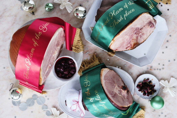 The top three Christmas hams in the Good Food 2023 taste test.