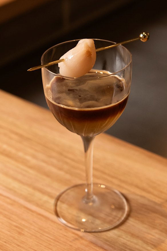 Geisha Sour coffee cocktail.