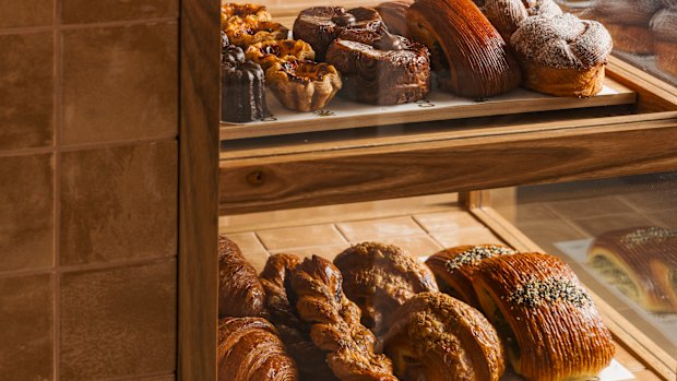 Pastries come from the siblings’ other business, Via Porta Bakehouse.