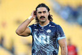 Charlie Gamble is in outstanding form for the Waratahs.