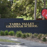Boys from Yarra Valley Grammar have been suspended for ranking girls in categories on a chat group.