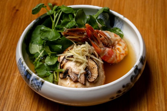 Prawn ball oden.