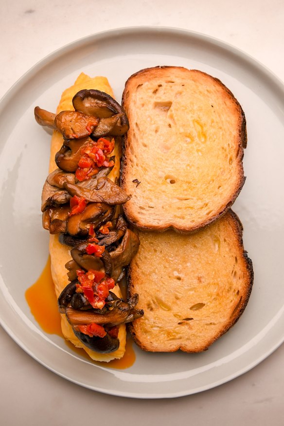 Via Porta’s omelette.