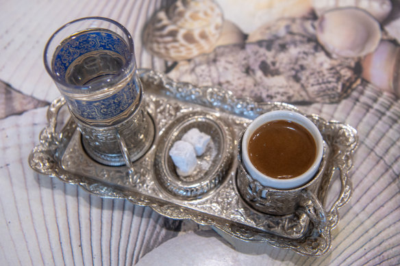Turkish coffee.