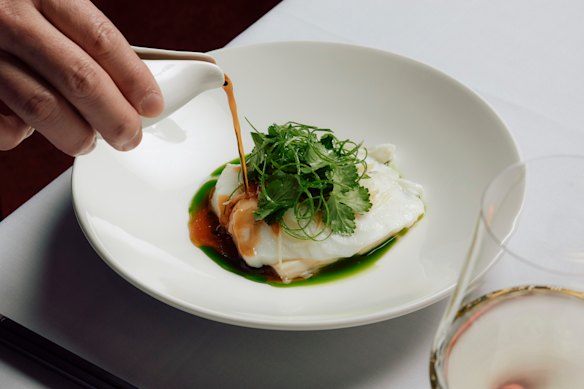 Steamed Glacier 51 Toothfish with organic tofu, ginger and spring onion oil will feature on the Sydney menu. 