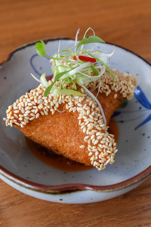 Prawn toast.