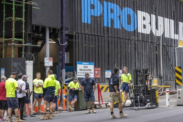 Probuild went under in March with $5 billion in projects on its books.