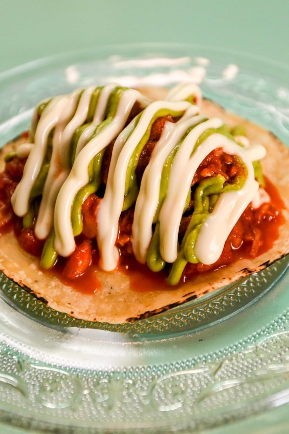 Jackfruit taco.