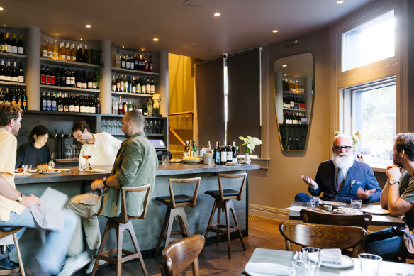 Suze is designed for quick, casual visits that might spill over into dinner.