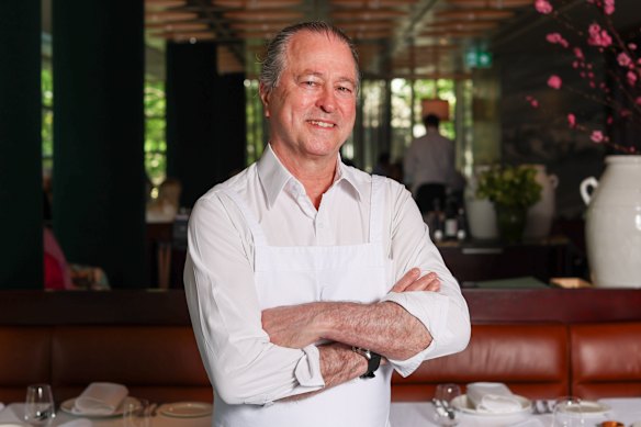Neil Perry at his Italian outpost in Sydney's Double Bay.